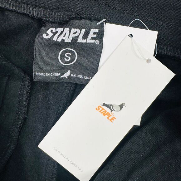 Staple Rockaway Arch Sweatpants - Black - Size Small - Picture 8 of 8